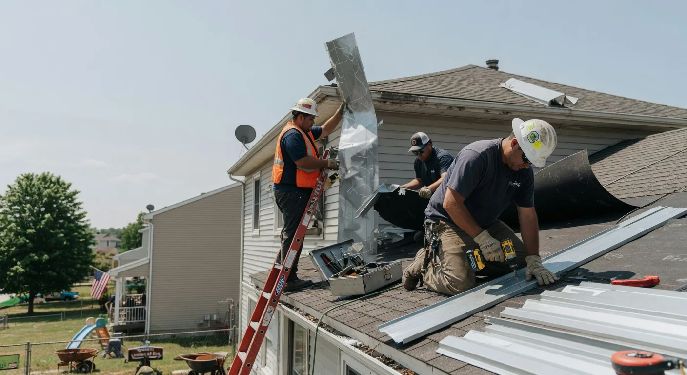 Metal Roofing Installation in Caldwell, KS near me